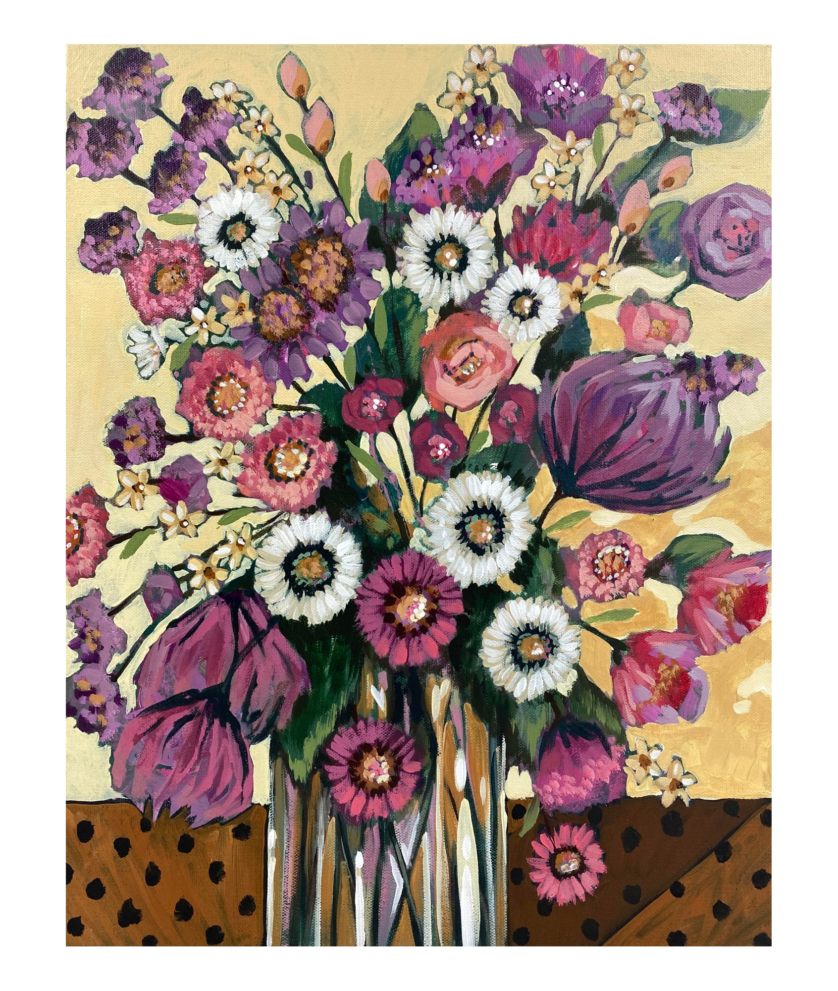Heirloom Blooms- Print