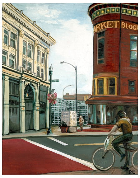 Market Block -Print